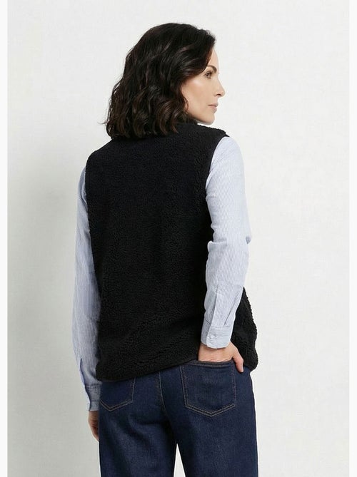 Veste sans manches en sherpa intérieur velouté - Afibel - Kiabi