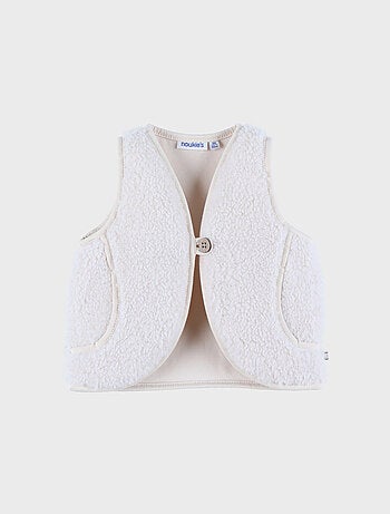 Veste sans manches en sherpa Noukie's