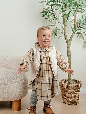 Veste sans manches en sherpa Noukie's
