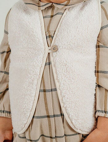Veste sans manches en sherpa Noukie's
