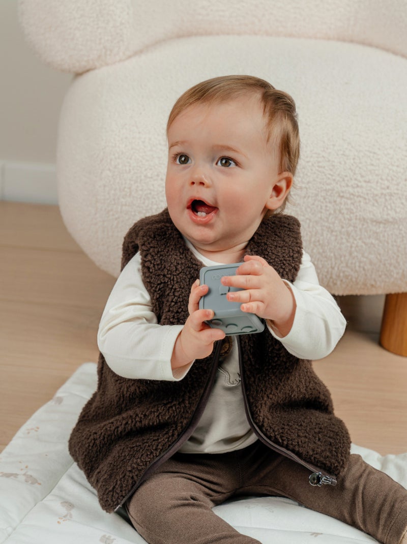 Veste sans manches en Sherpa Noukie's Marron - Kiabi