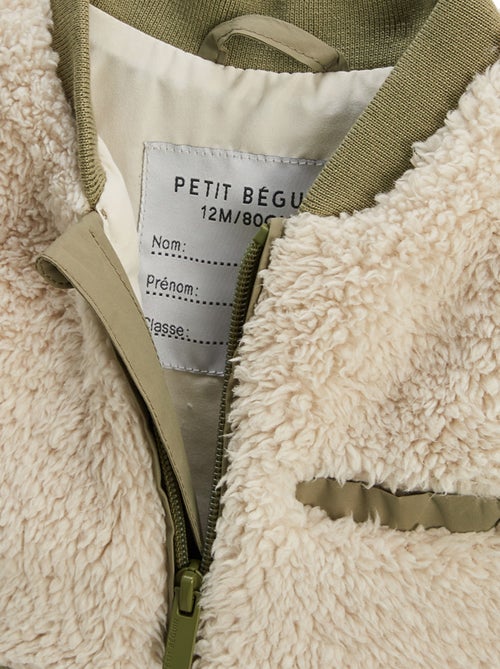 Veste sans manches enfant en sherpa Gustin - Kiabi