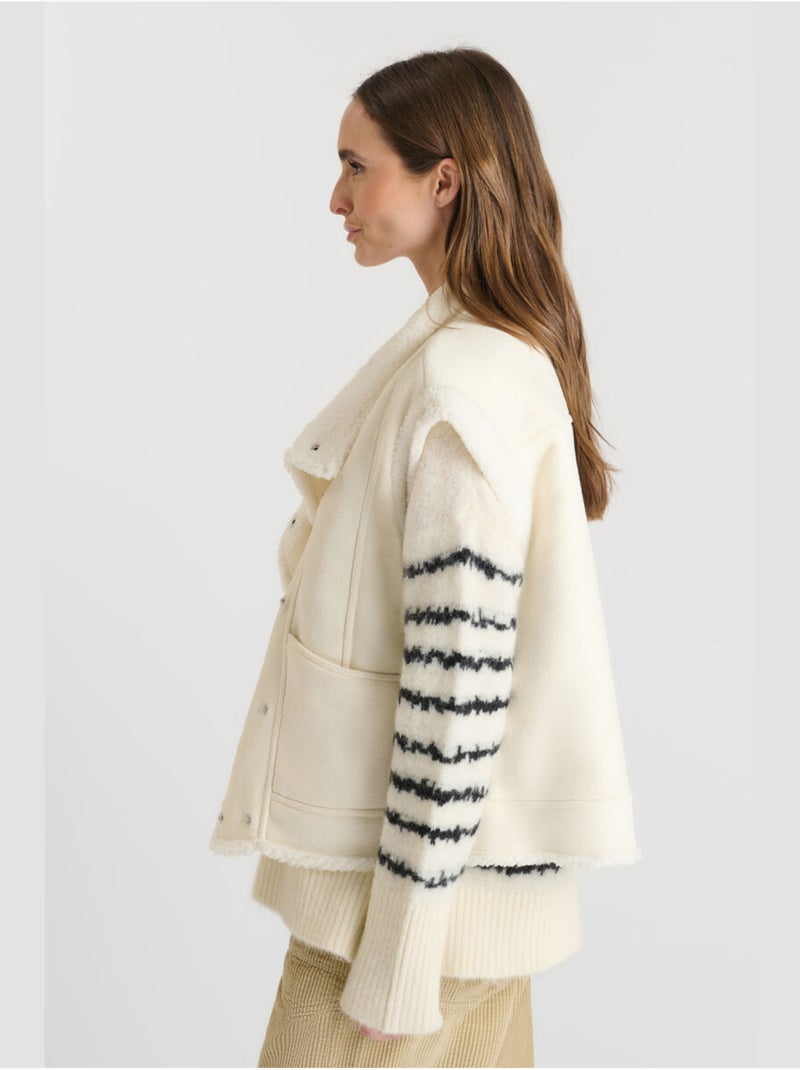 Veste sans manches FUJI 'Le Temps Des Cerises' Blanc - Kiabi