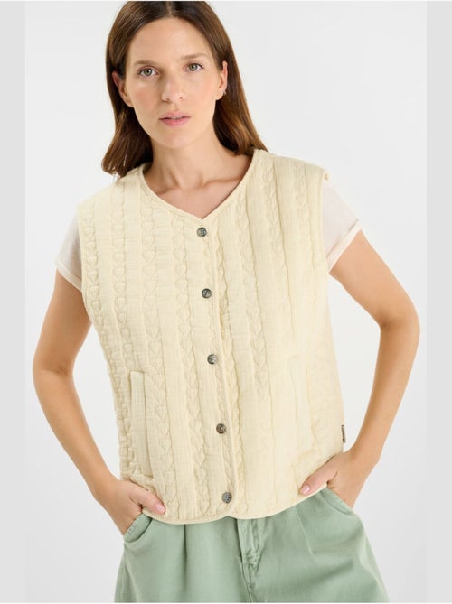 Veste sans manches GUDRA 'Le Temps Des Cerises' - Kiabi