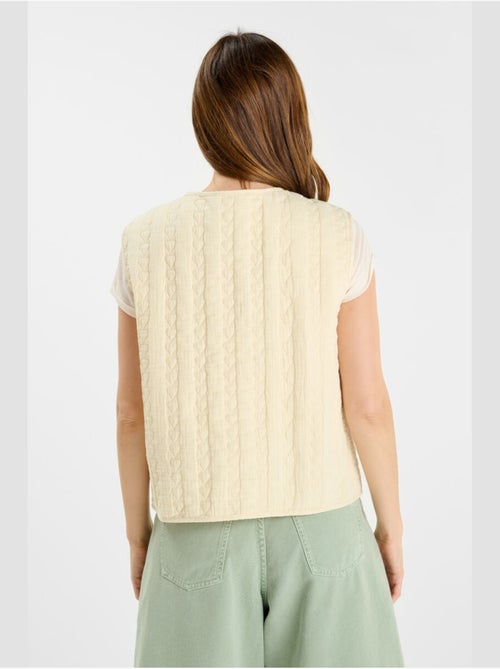 Veste sans manches GUDRA 'Le Temps Des Cerises' - Kiabi