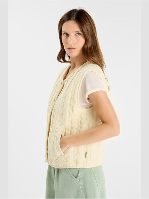Veste sans manches GUDRA 'Le Temps Des Cerises' - Kiabi