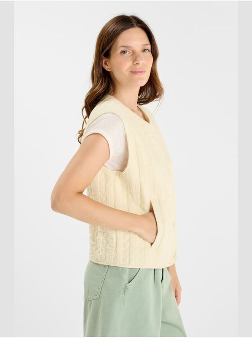 Veste sans manches GUDRA 'Le Temps Des Cerises' - Kiabi