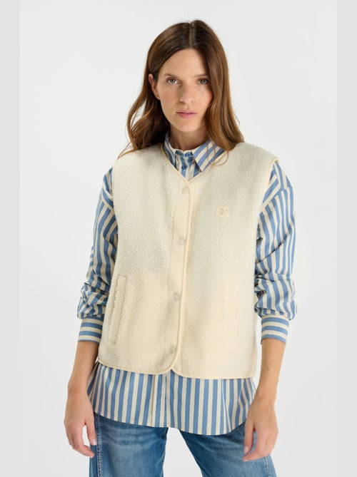 Veste sans manches GUDRU 'Le Temps Des Cerises' - Kiabi