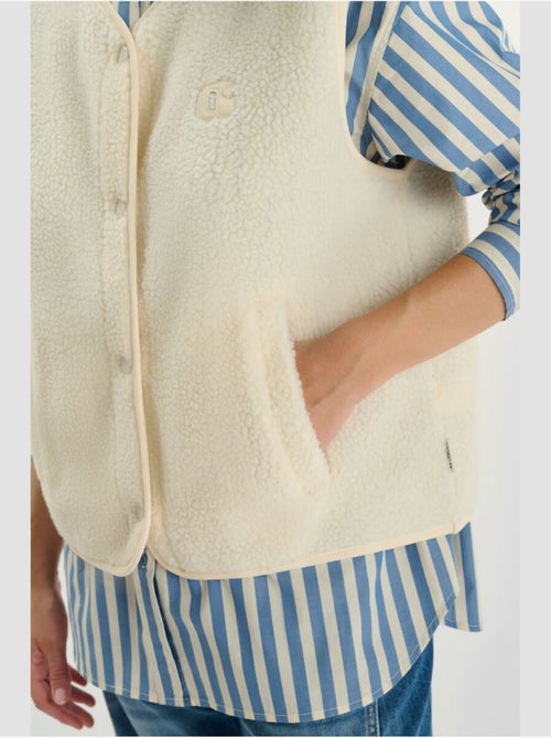 Veste sans manches GUDRU 'Le Temps Des Cerises' - Kiabi