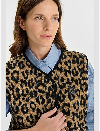 Veste sans manches GUDRU 'Le Temps Des Cerises'