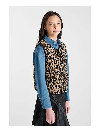 Veste sans manches GUDRUGI 'Le Temps Des Cerises'