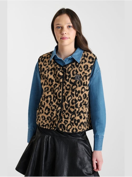 Veste sans manches GUDRUGI 'Le Temps Des Cerises' - Kiabi