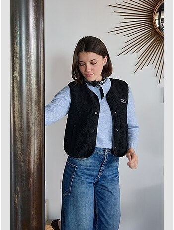 Veste sans manches gudrugi 'le temps des cerises'