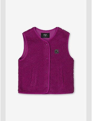 Veste sans manches gudrugi 'le temps des cerises'