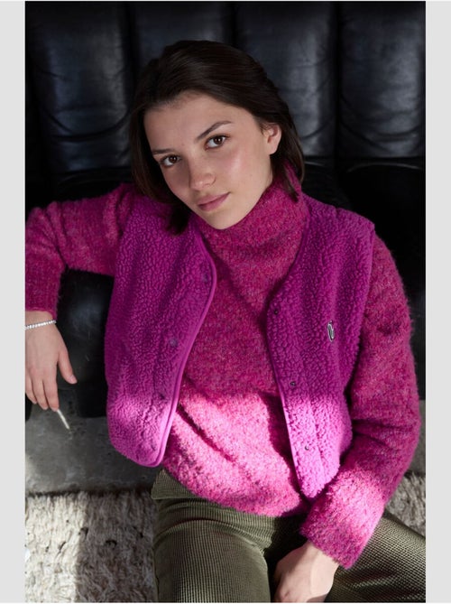 Veste sans manches gudrugi 'le temps des cerises' - Kiabi Veste sans manches gudrugi 'le temps des cerises' - Kiabi
