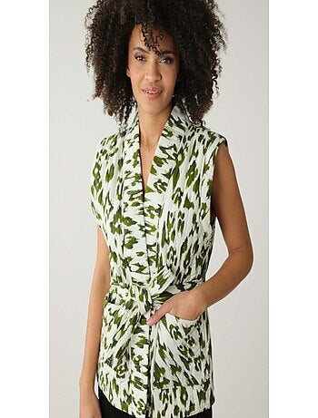 Veste sans manches kimono 'Deeluxe'