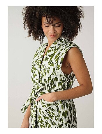 Veste sans manches kimono 'Deeluxe'