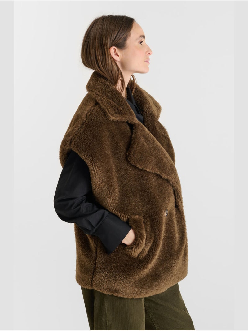 Veste sans manches LEGO 'Le Temps Des Cerises' Marron - Kiabi