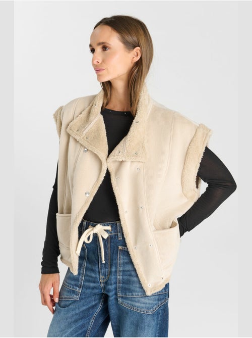 Veste sans manches malia 'le temps des cerises' - Kiabi
