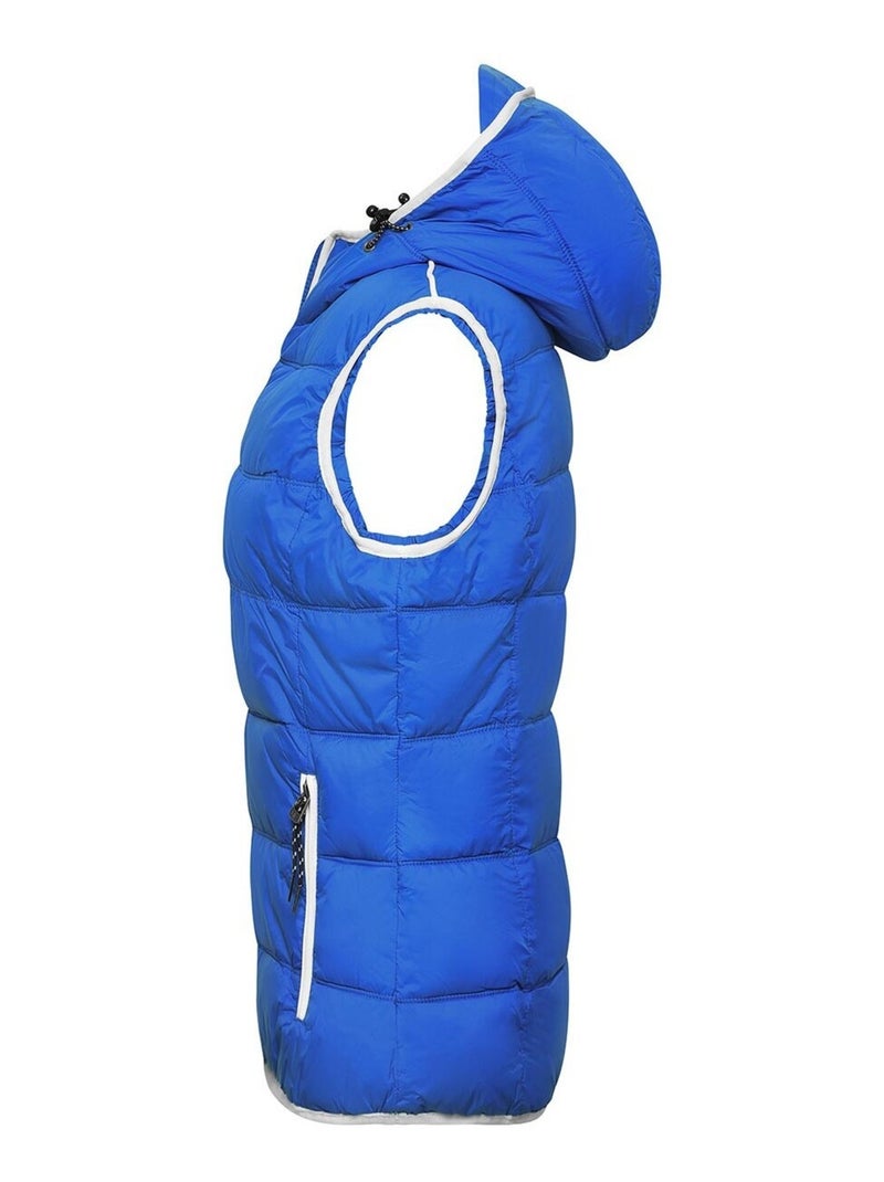 Veste sans manches maritime - james and nicholson Bleu - Kiabi