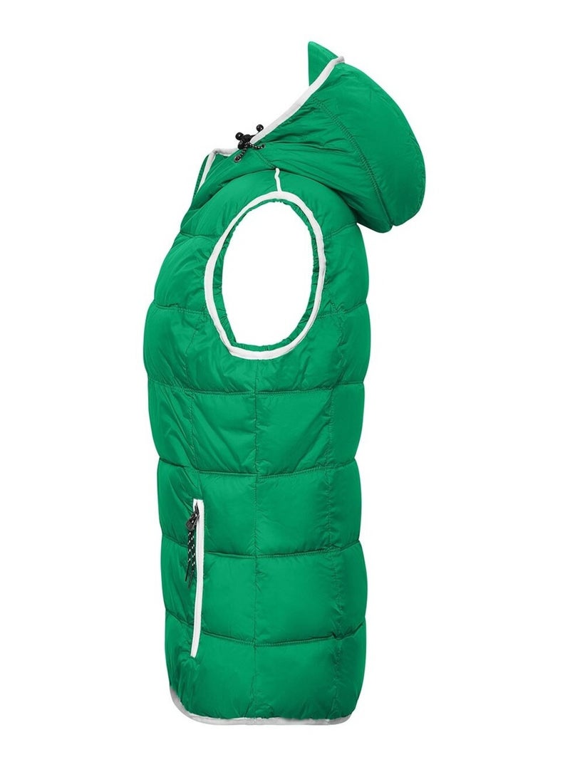 Veste sans manches maritime - james and nicholson Vert - Kiabi