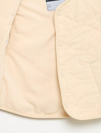 Veste sans manches matelassée