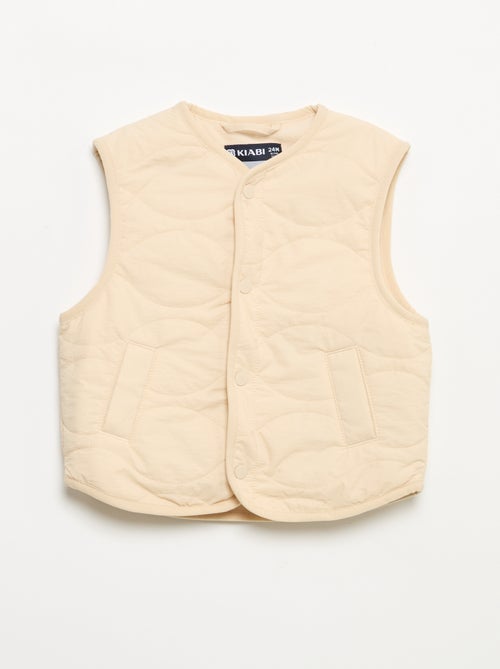 Veste sans manches matelassée - Kiabi Veste sans manches matelassée - Kiabi