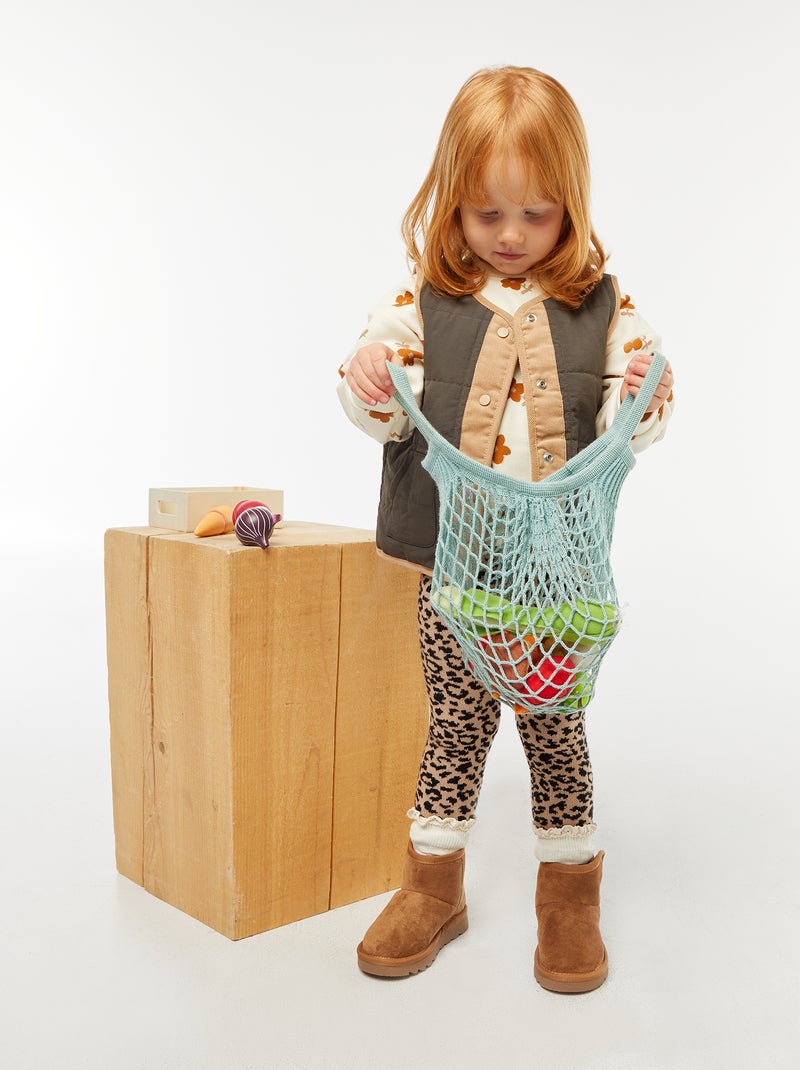 Veste sans manches matelassée Noir - Kiabi