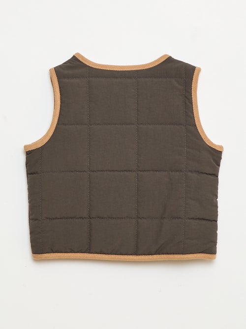 Veste sans manches matelassée - Kiabi