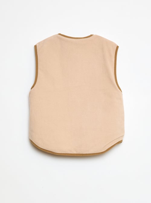 Veste sans manches matelassée réversible - Kiabi