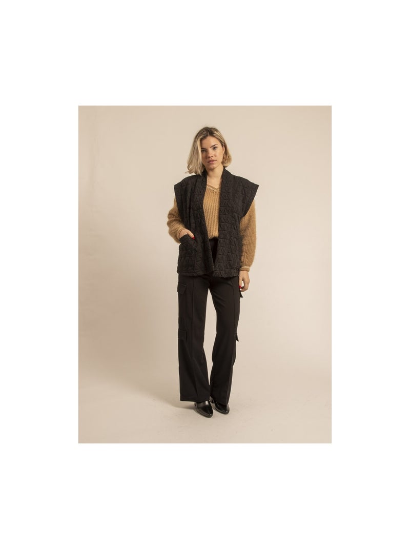 Veste sans manches matelassée UGOLENA Noir - Kiabi