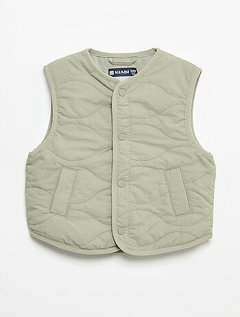 Veste sans manches matelassée