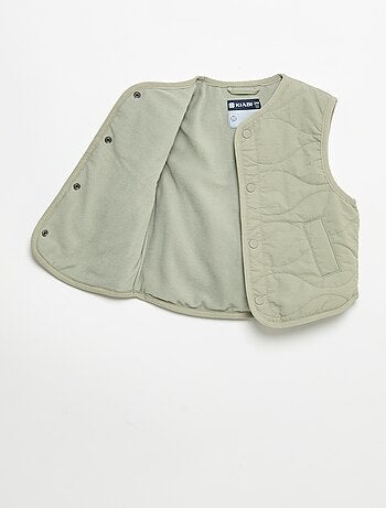 Veste sans manches matelassée