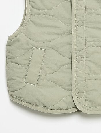 Veste sans manches matelassée