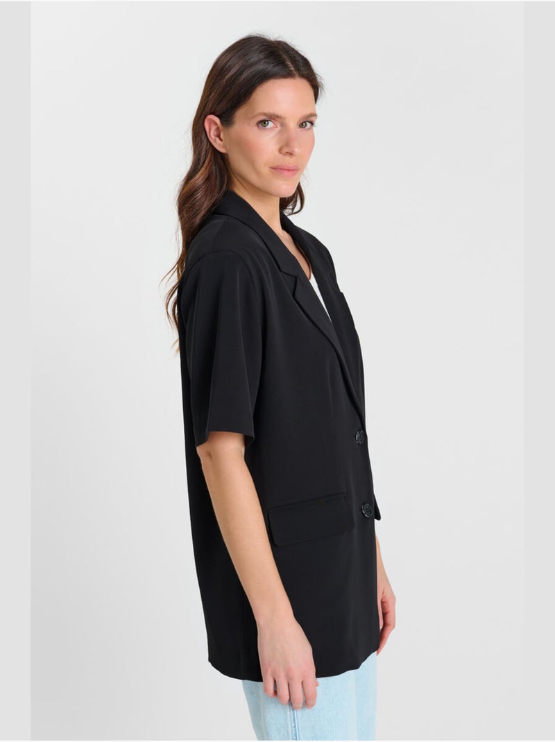 Veste sans manches MIALY 'Le Temps Des Cerises' Noir - Kiabi