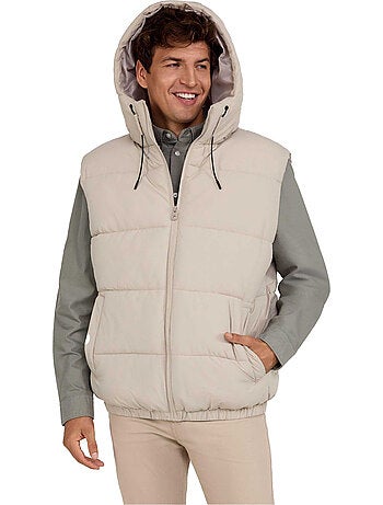Veste sans manches motif/style matelassé - minoti