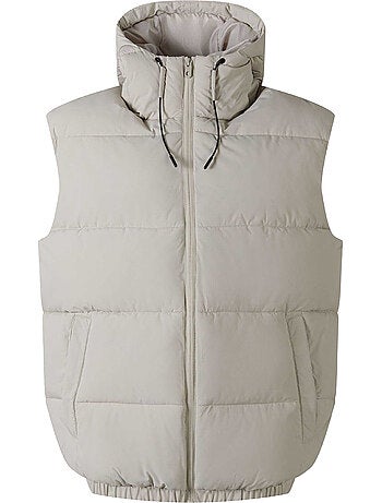 Veste sans manches motif/style matelassé - minoti