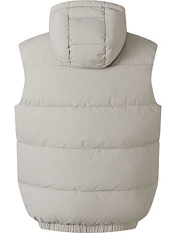 Veste sans manches motif/style matelassé - minoti