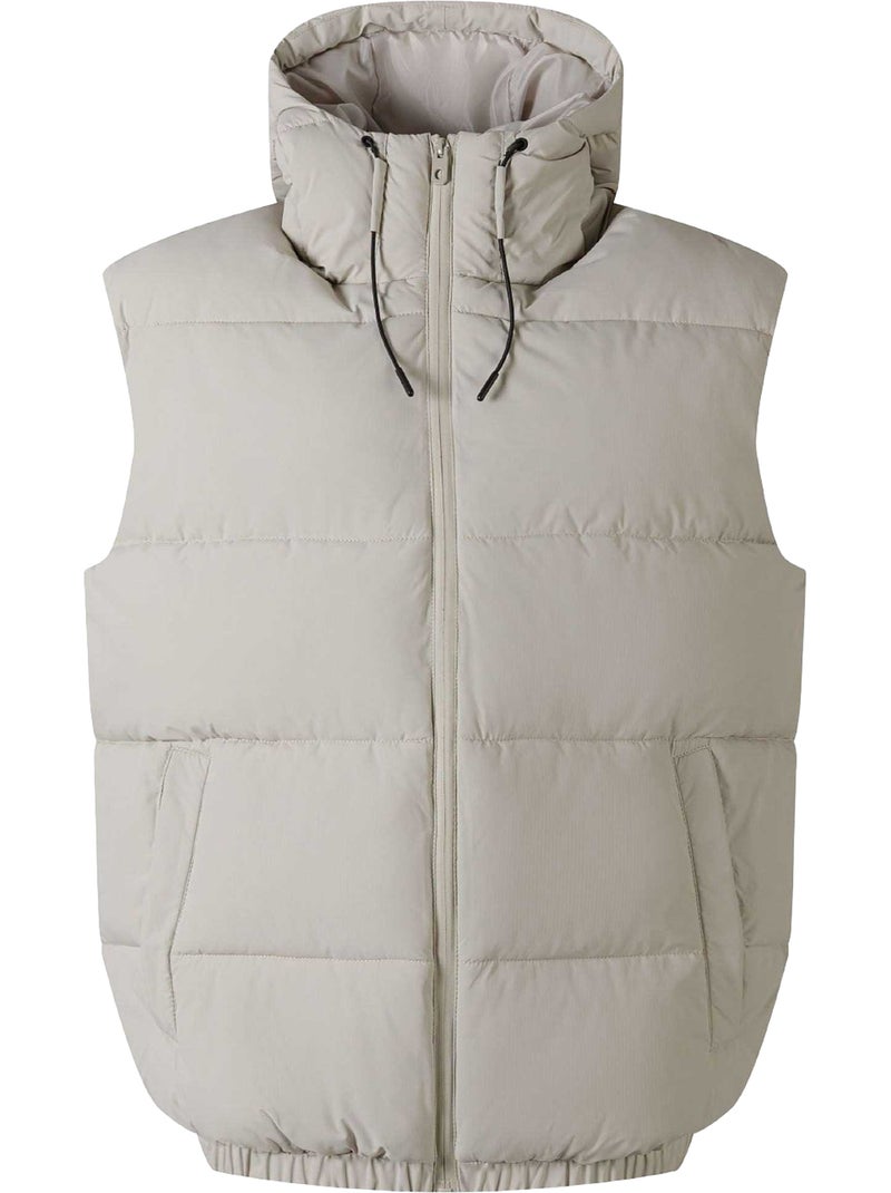 Veste sans manches motif/style matelassé - minoti Gris - Kiabi