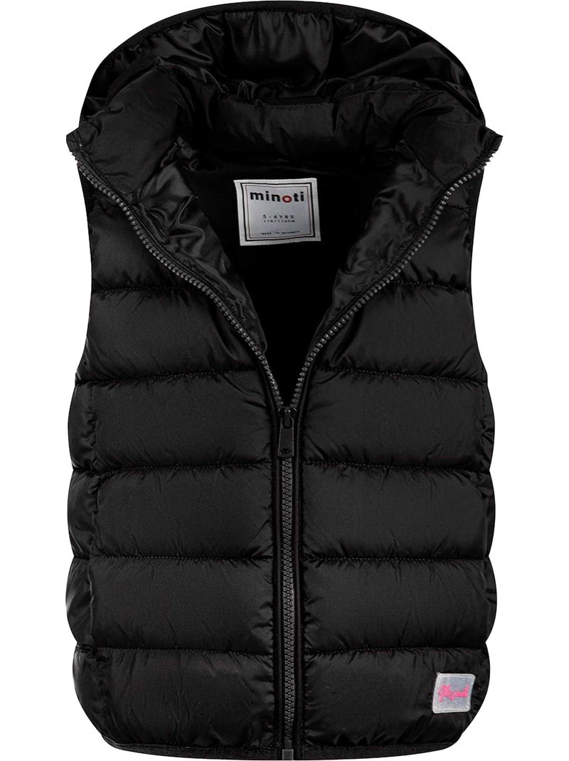 Veste sans manches motif/style matelassé - minoti Noir - Kiabi