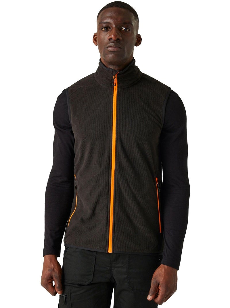 Veste sans manches navigate - regatta Noir Orange - Kiabi