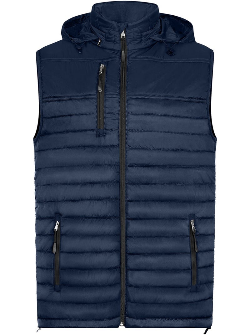 Veste sans manches performance - hrm Bleu marine - Kiabi