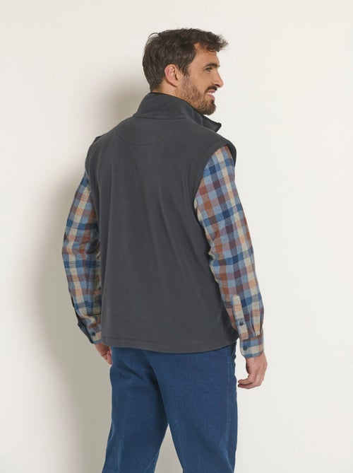 Veste sans manches polaire col montant - AFIBEL - Kiabi