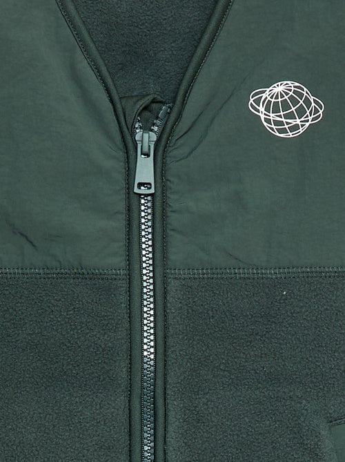 Veste sans manches polaire - Kiabi