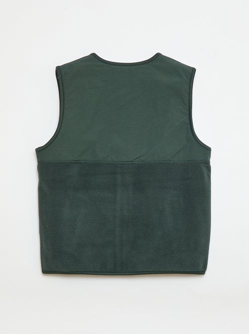 Veste sans manches polaire - Kiabi