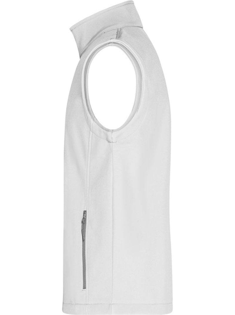 Veste sans manches promo - james and nicholson Blanc - Kiabi