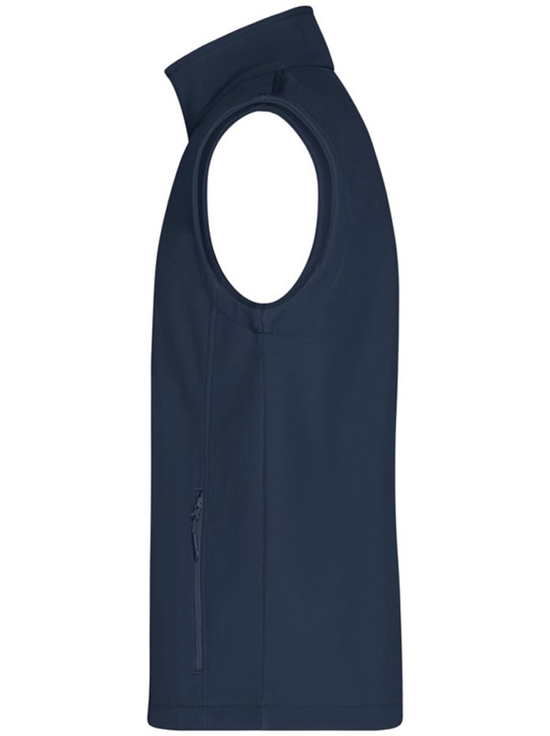 Veste sans manches promo - james and nicholson Bleu marine - Kiabi