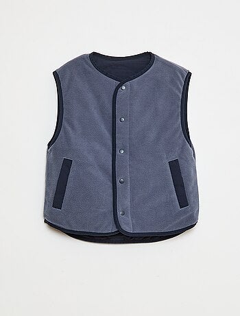Veste sans manches réversible