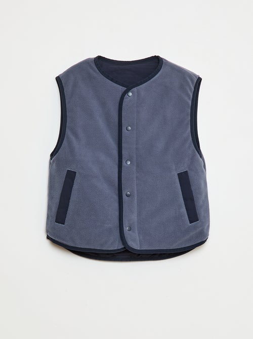 Veste sans manches réversible - Kiabi
