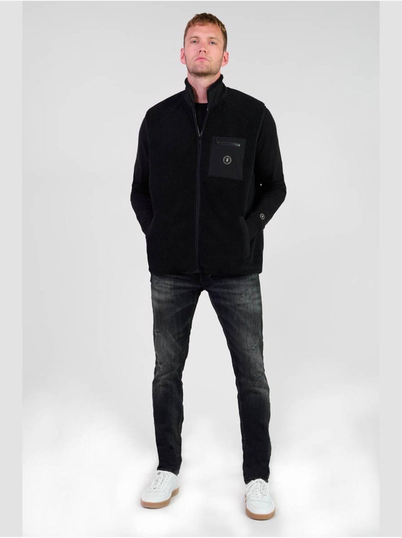 Veste sans manches rudy 'le temps des cerises' Noir - Kiabi